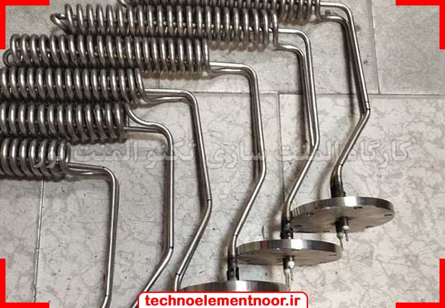 این المنت فلنج دار 220 ولت و 7000 وات است