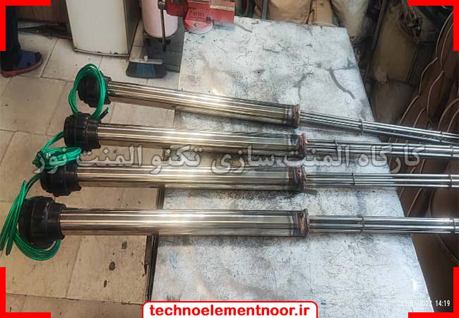 المنت براي گرم كردن اب استخر